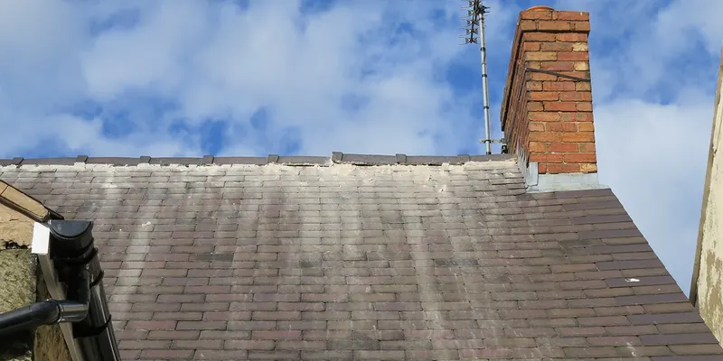 Ridge and chimney repair